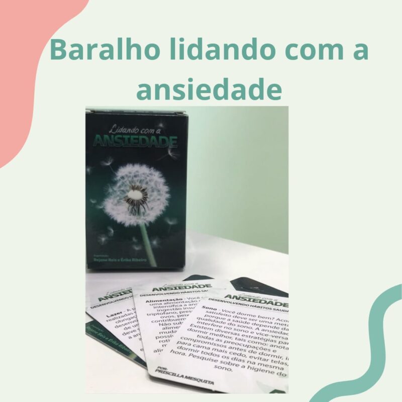 Baralho lidando com a ansiedade
