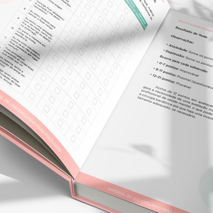 Manual de avaliação psicológica para bariátrica - Imagem 3